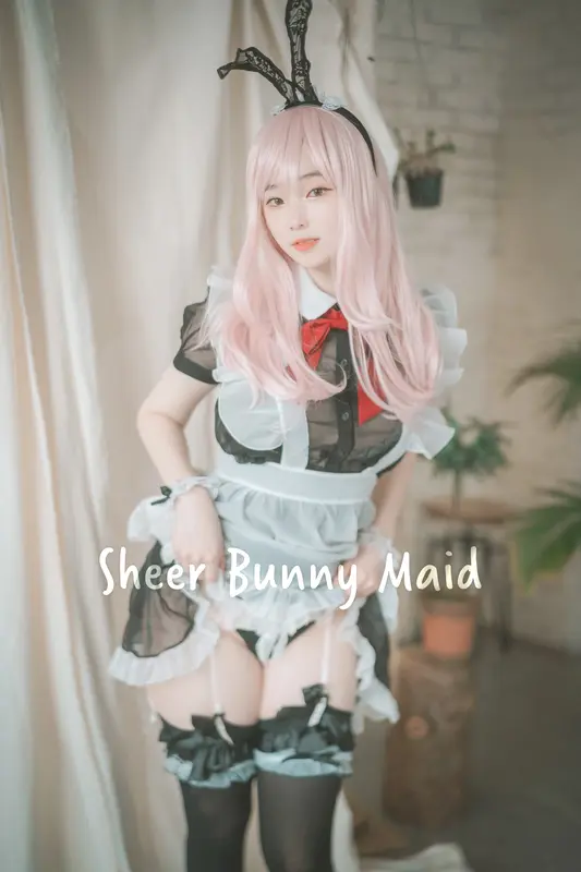 135.[DJAWA] BamBi - Sheer Bunny Maid 5
